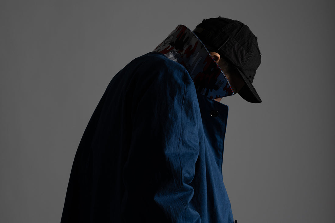 FANAGE COTTON Bal Collar Coat
