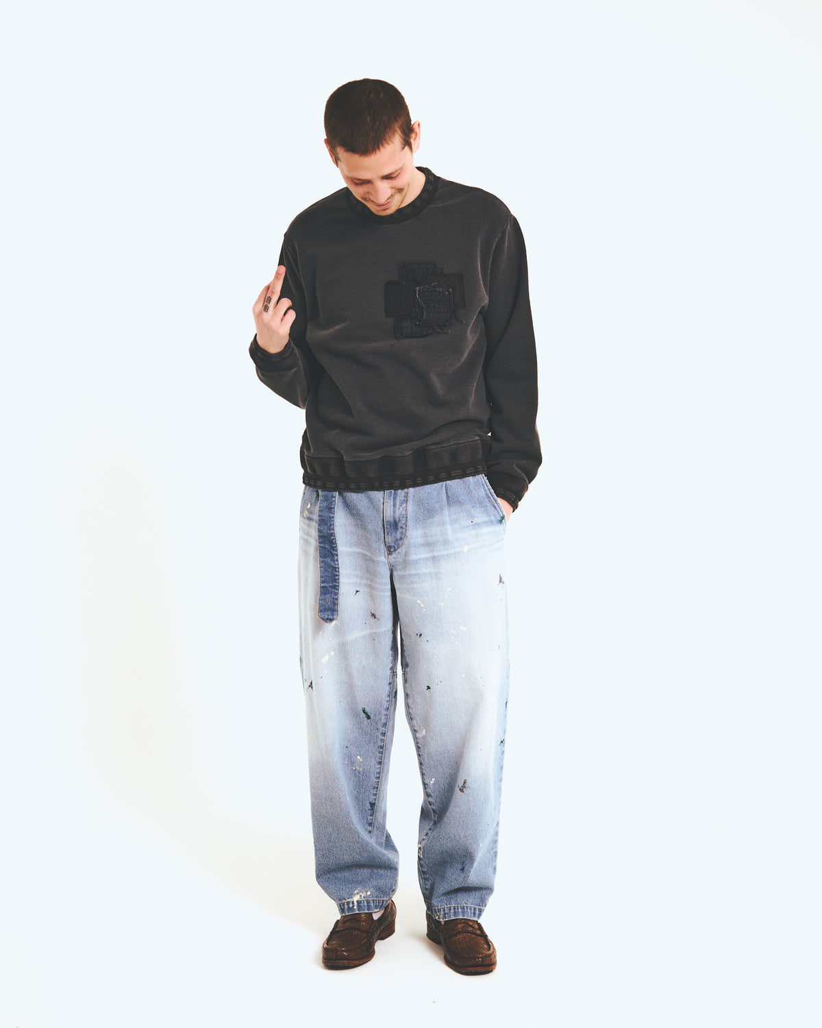 Bleached Boro Sweatshirt