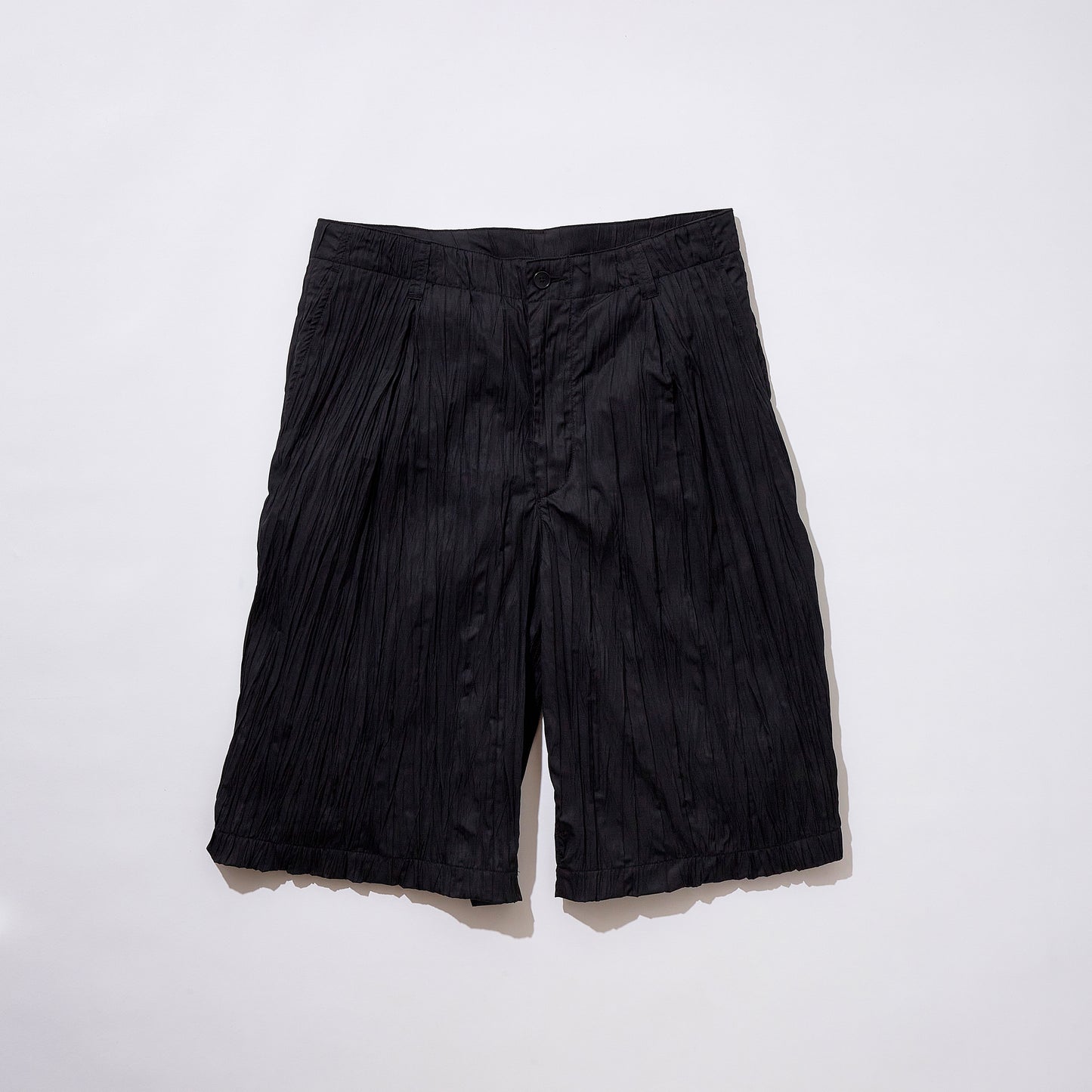Random Pleated 3/4 Trousers