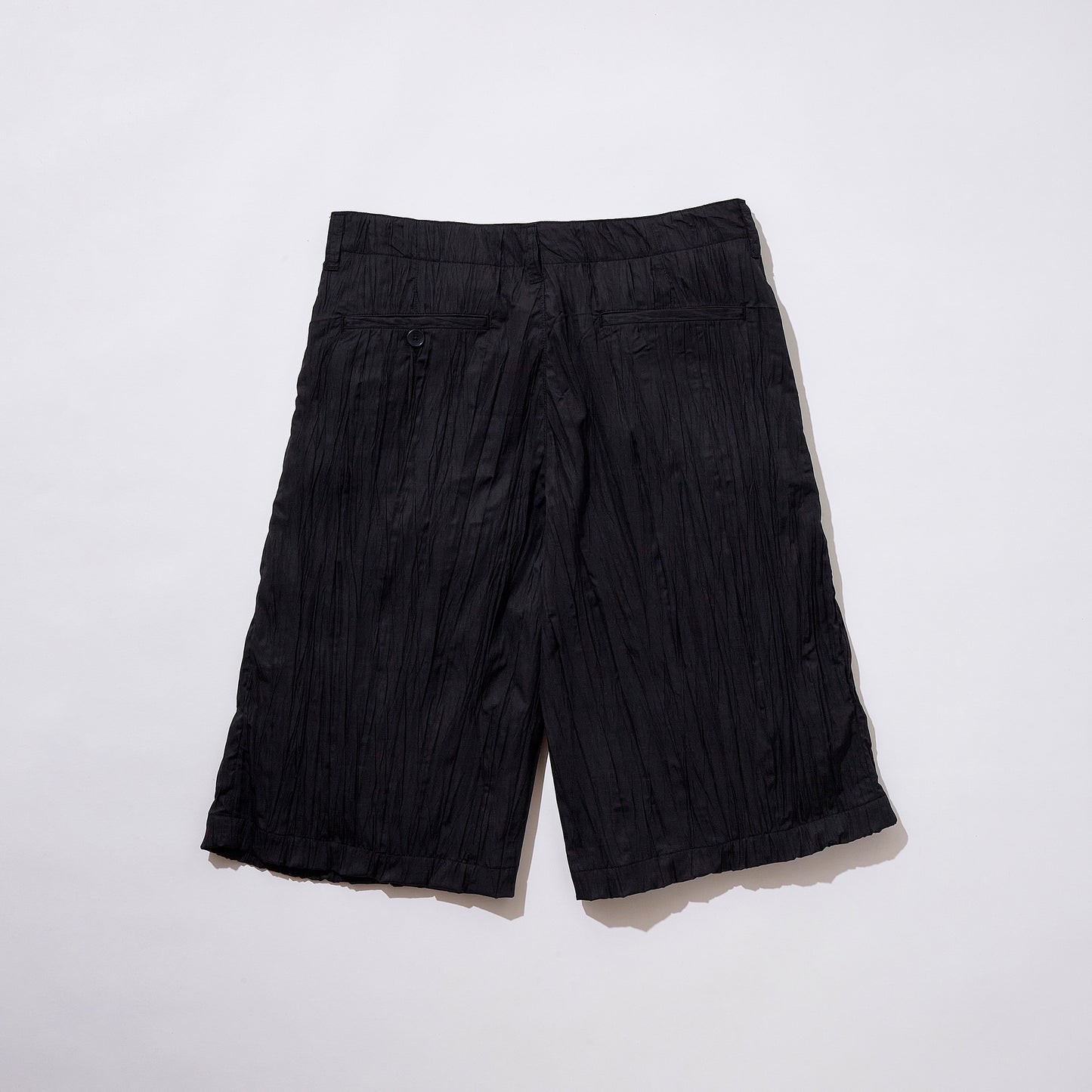 Random Pleated 3/4 Trousers