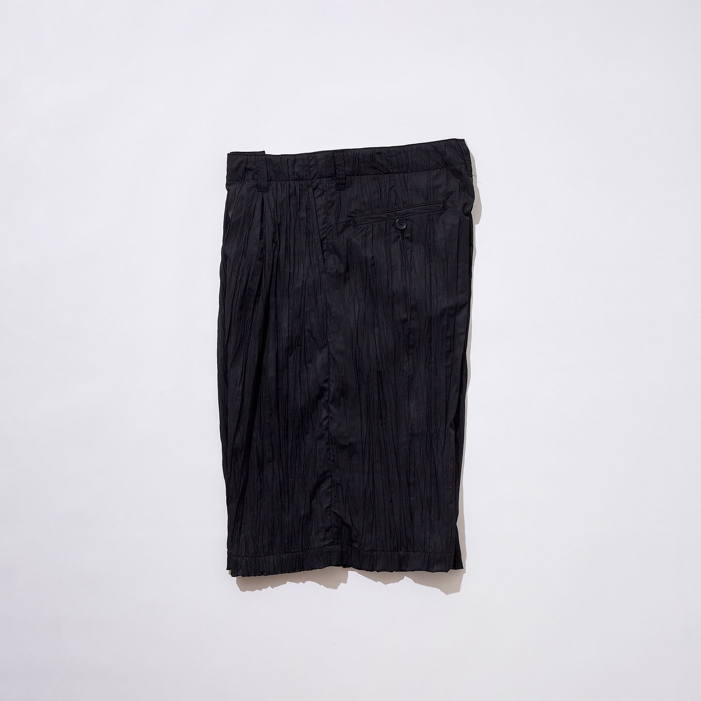 Random Pleated 3/4 Trousers