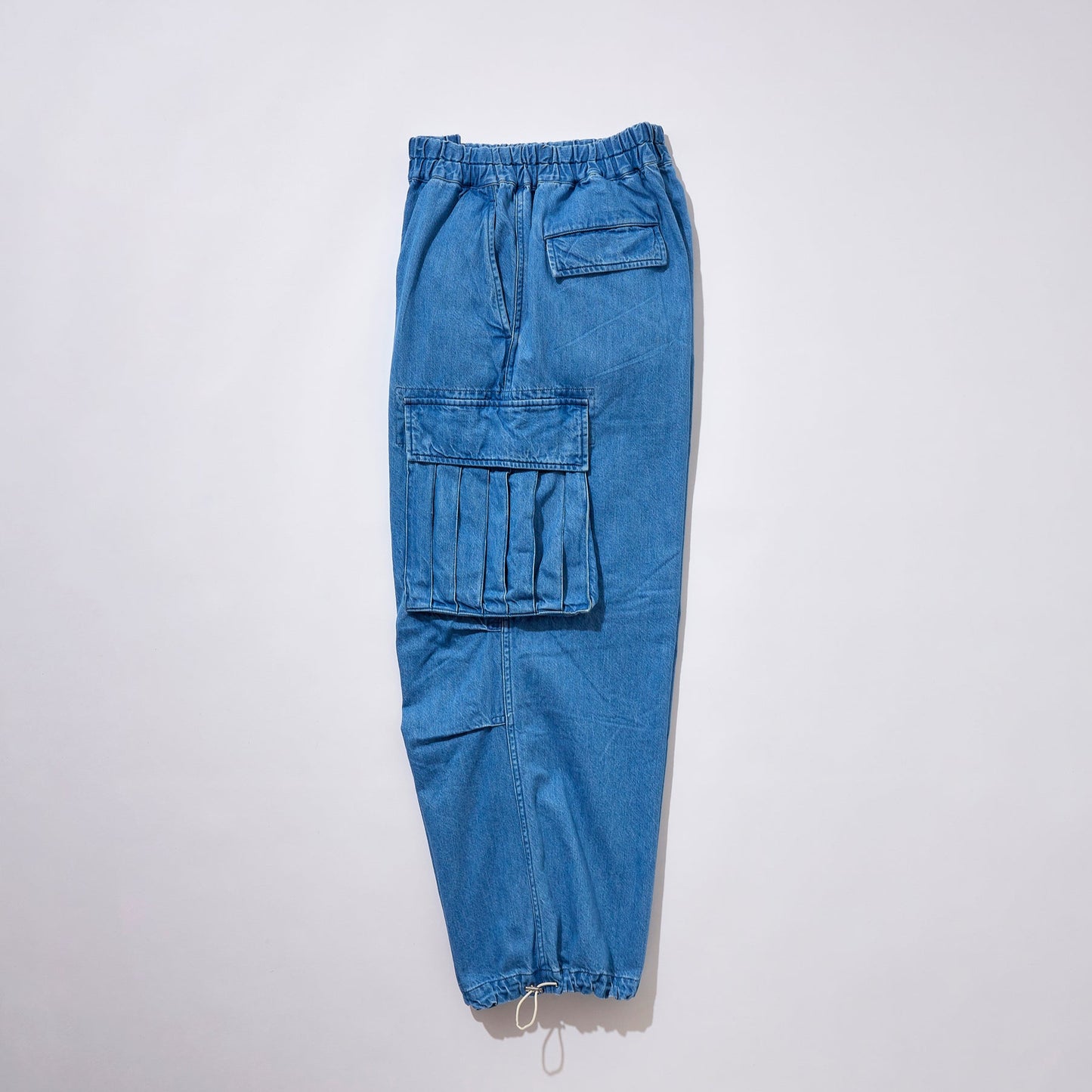 Denim Cargo Trousers