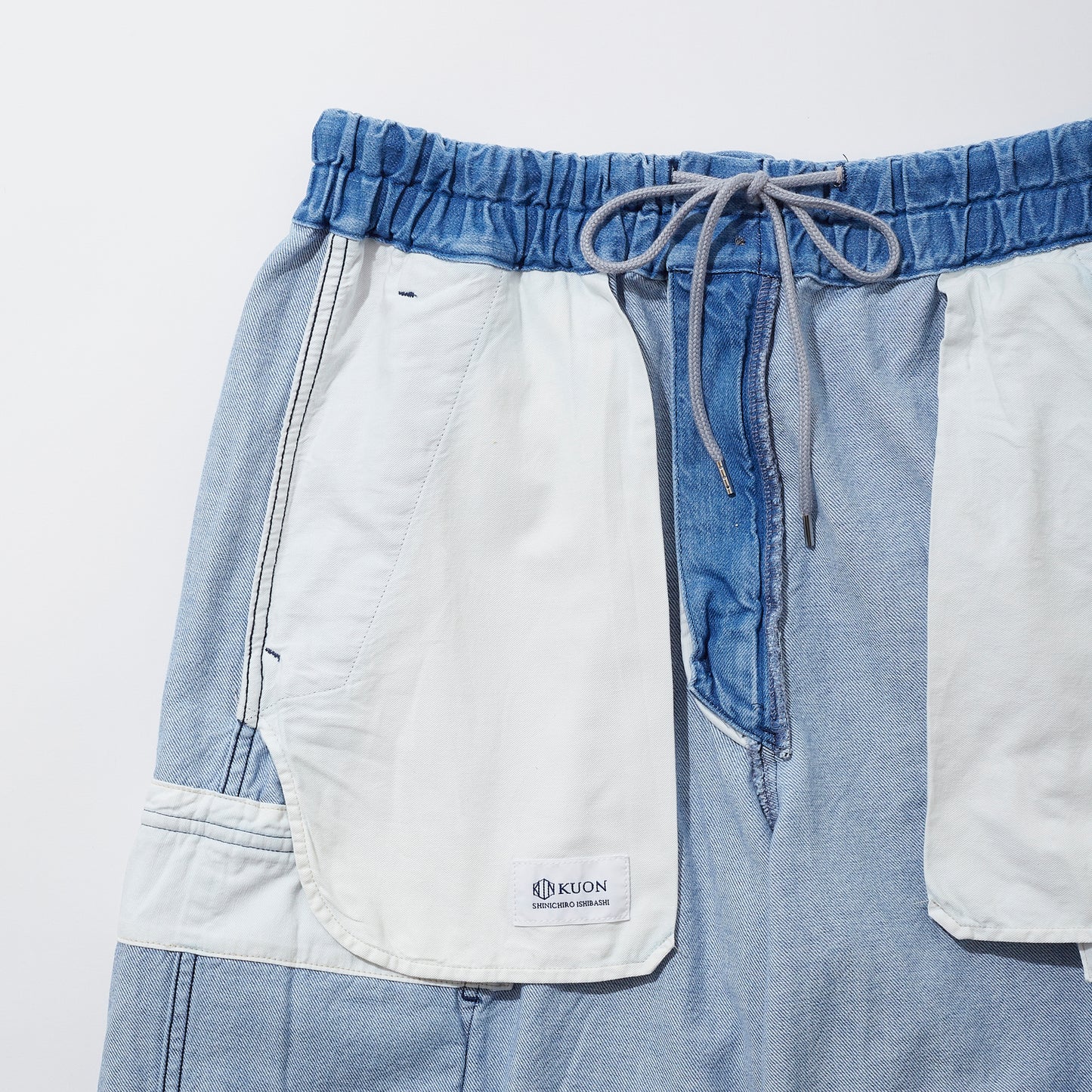 Denim Cargo Trousers