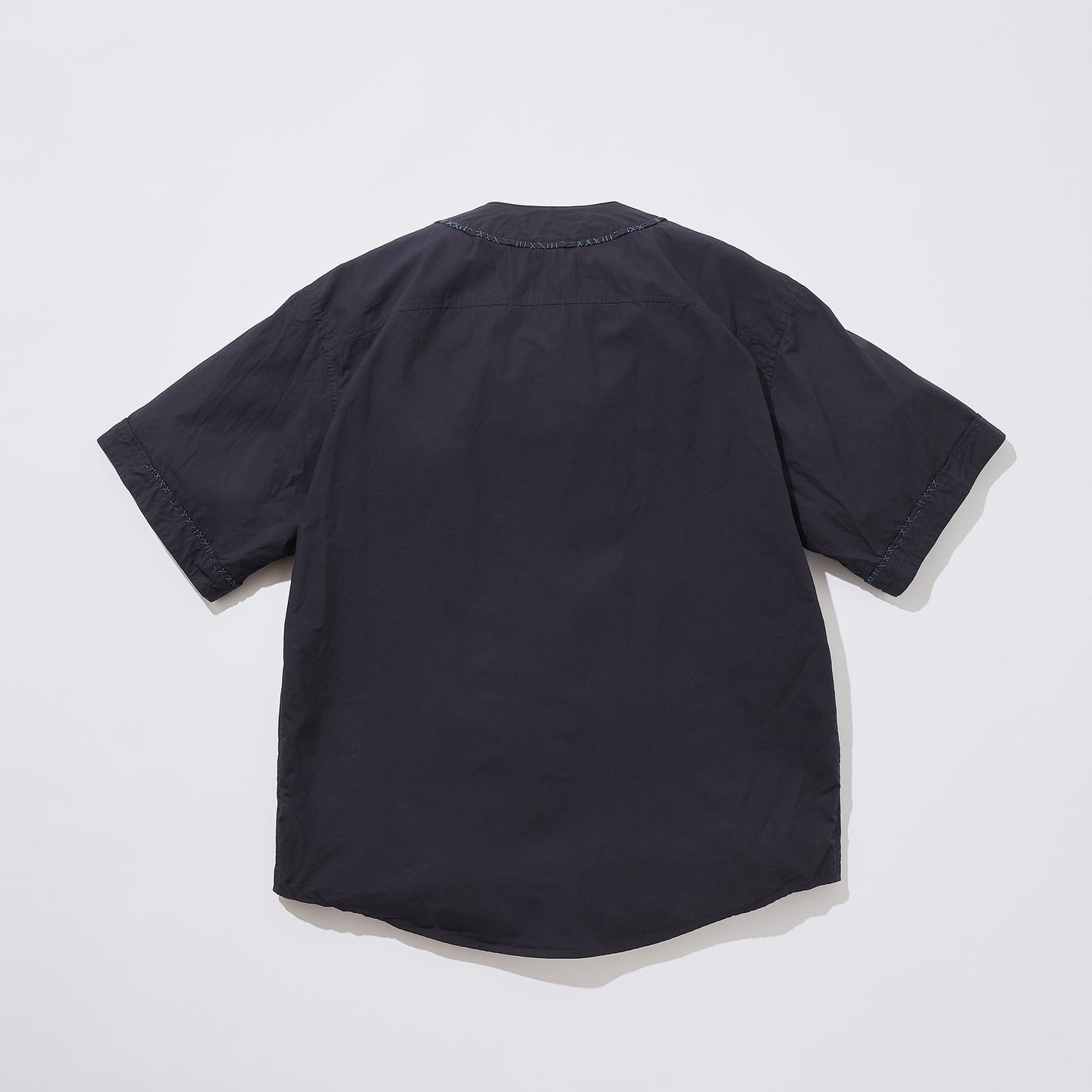 Sashiko Trimmed Koikuchi Shirt