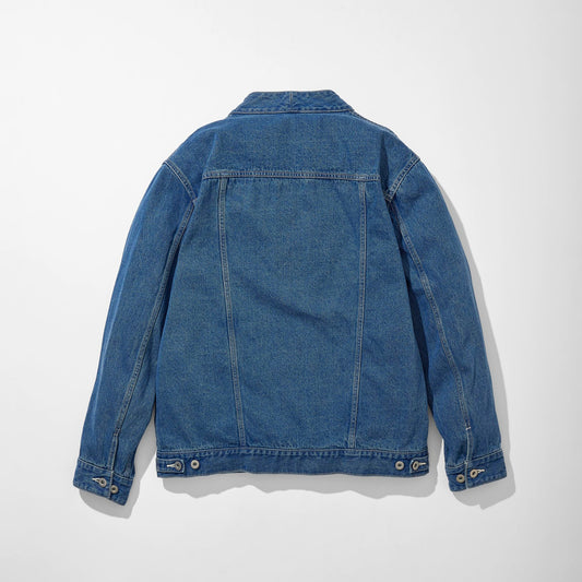 Kimono Trucker Jacket -Denim-