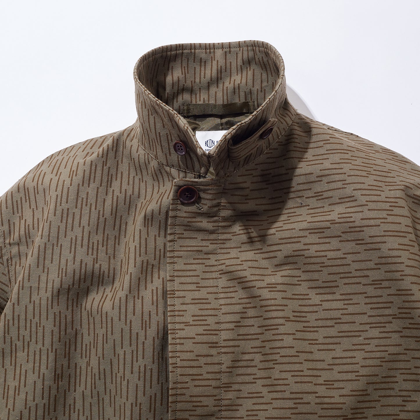 Vintage Military Tent Harrington Jacket (Raindrop Camo)