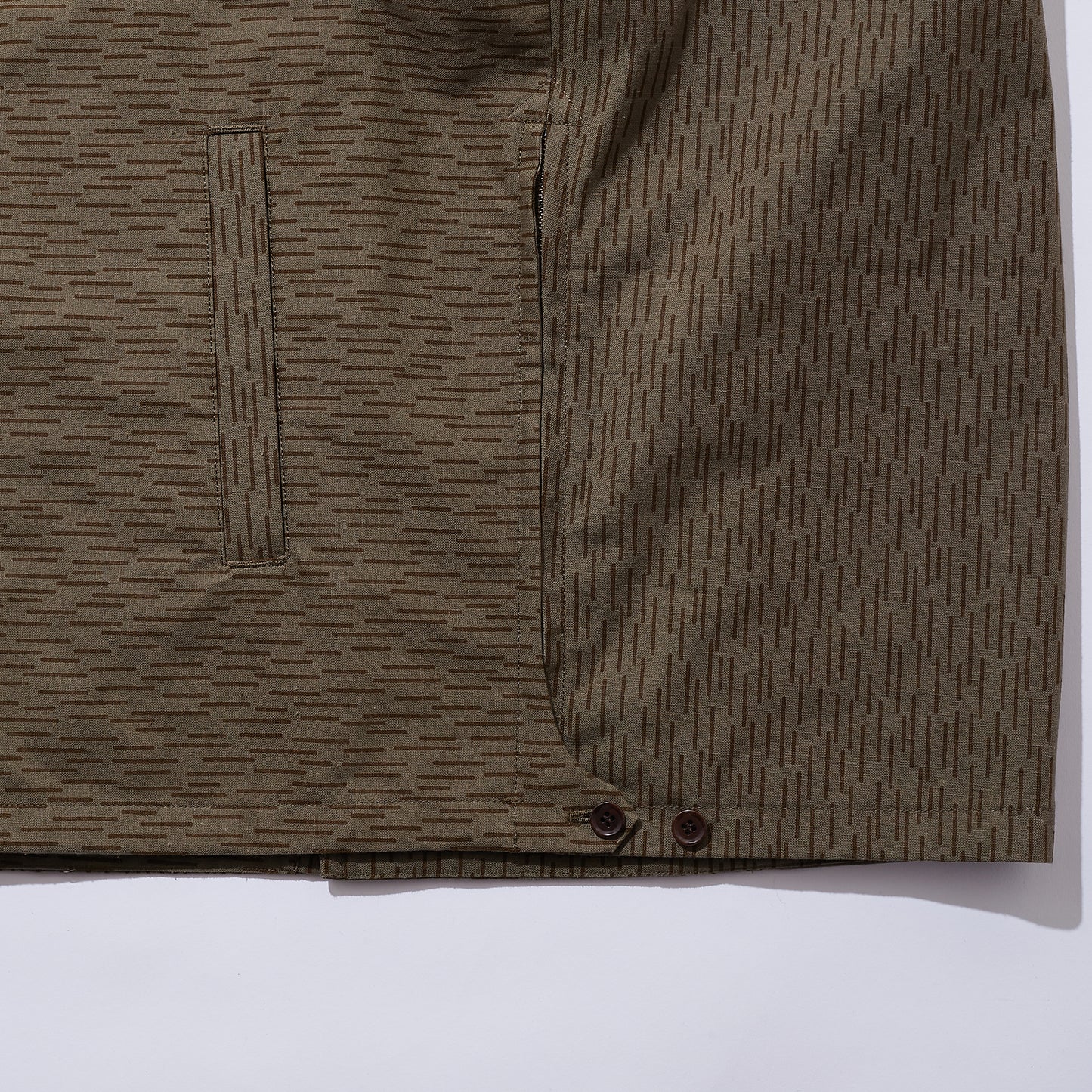Vintage Military Tent Harrington Jacket (Raindrop Camo)