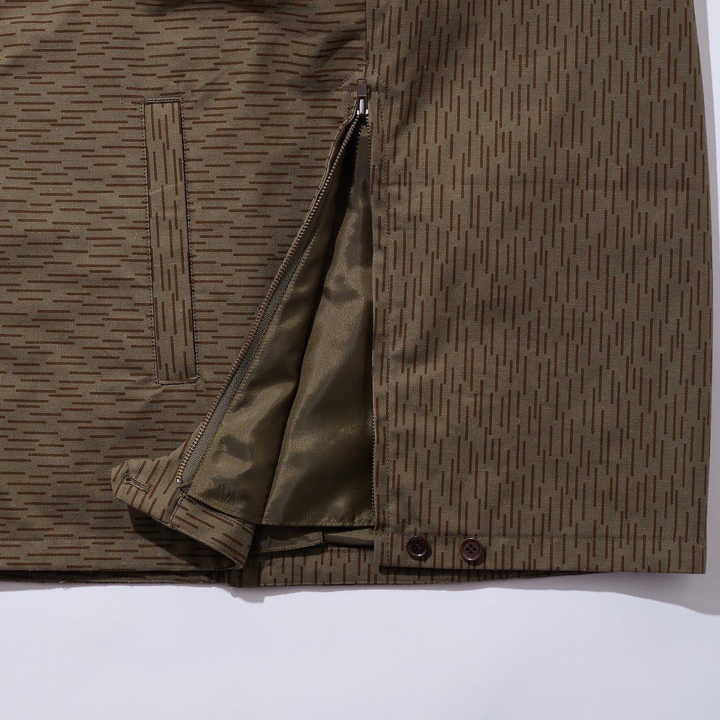 Vintage Military Tent Harrington Jacket (Raindrop Camo)