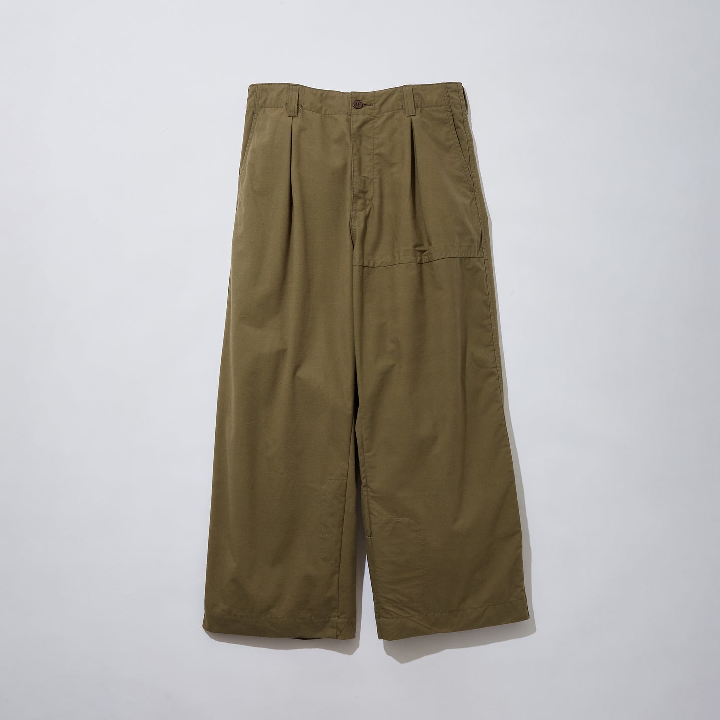 Vintage Military Tent Wide Trousers