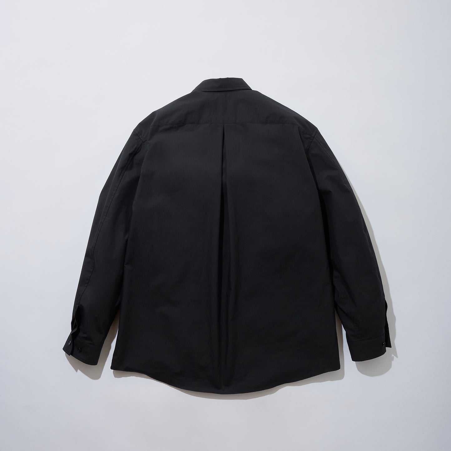 Cotton Poplin Zip-Up Shirt