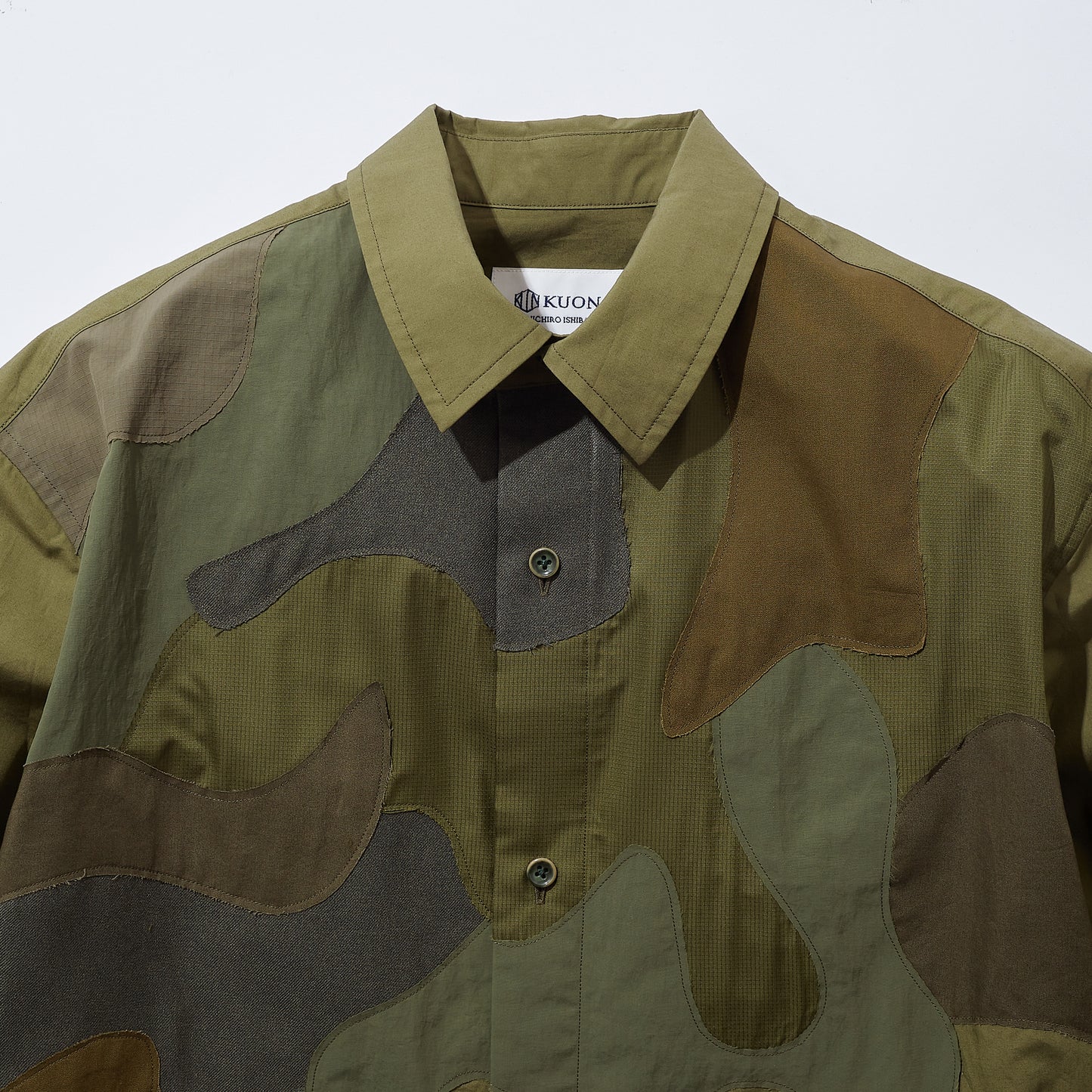 Patchwork Camo Hobo Shirt