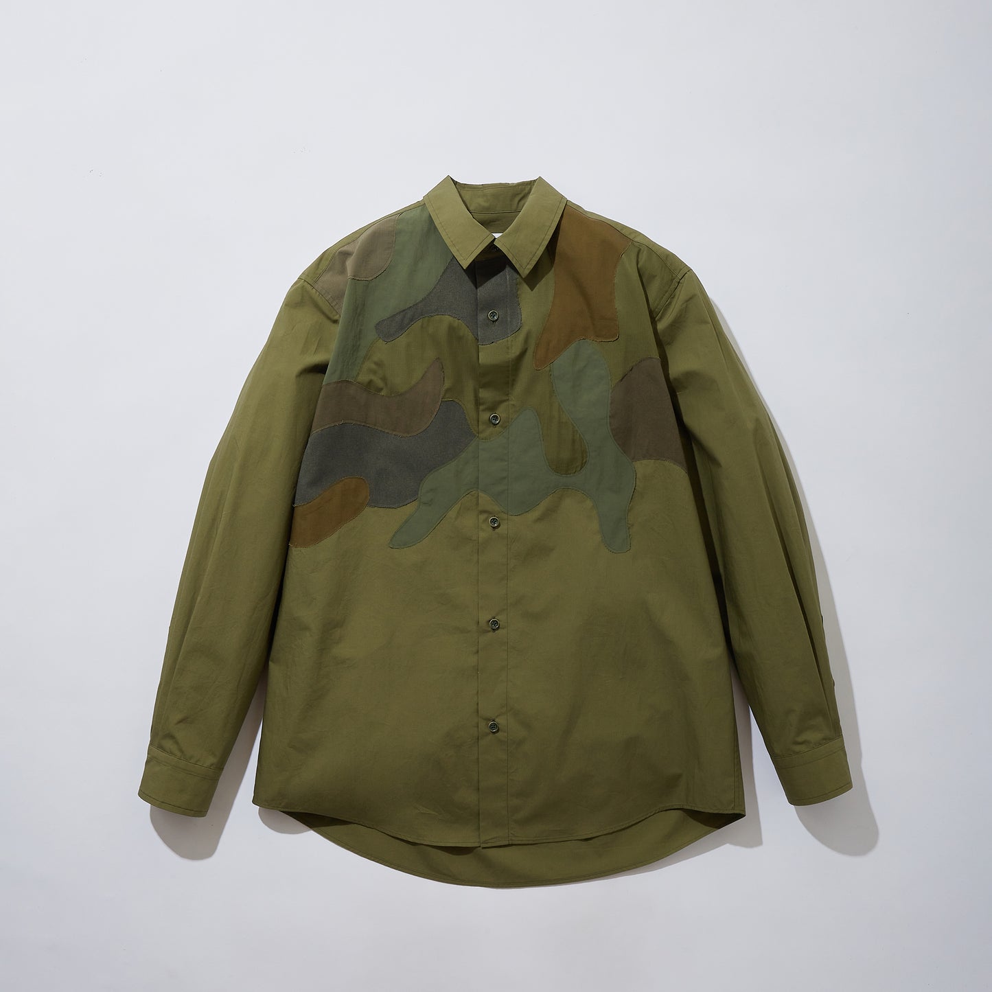 Patchwork Camo Hobo Shirt