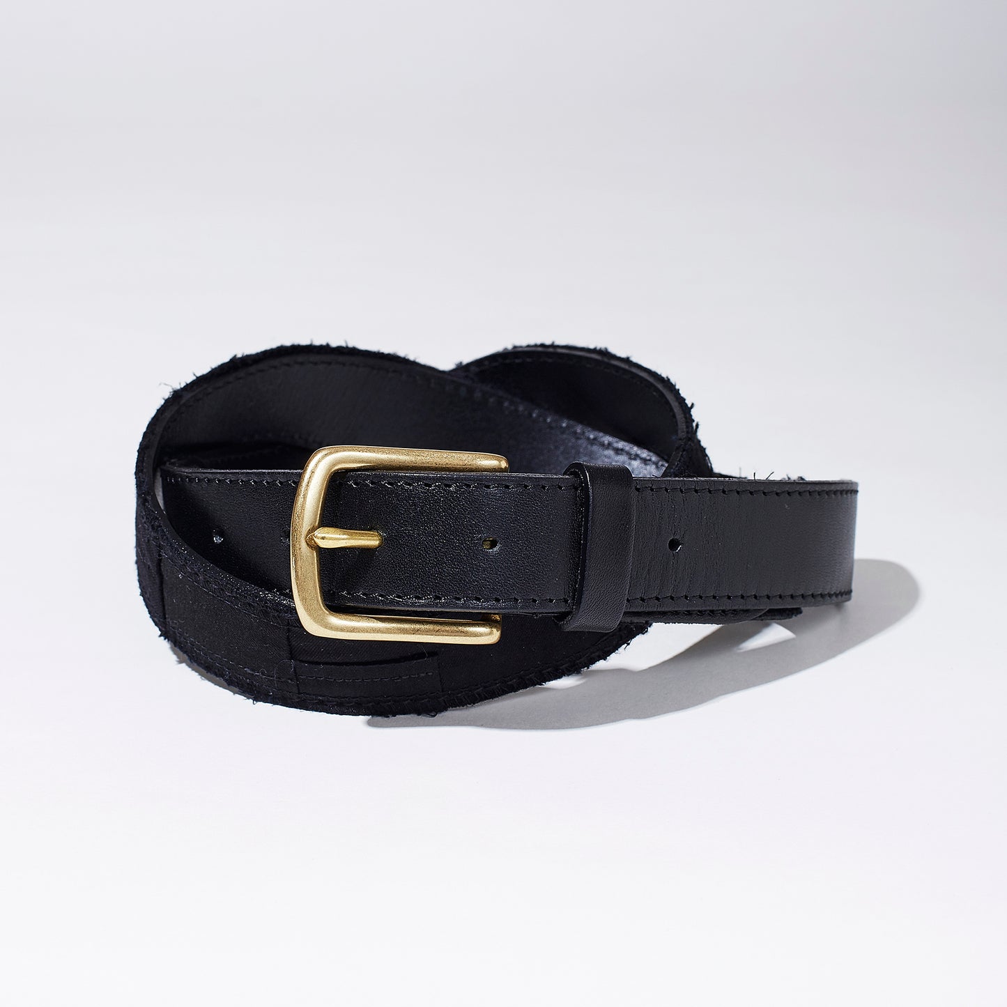 Leather Belt -UPCYCLED BORO TYPE02-