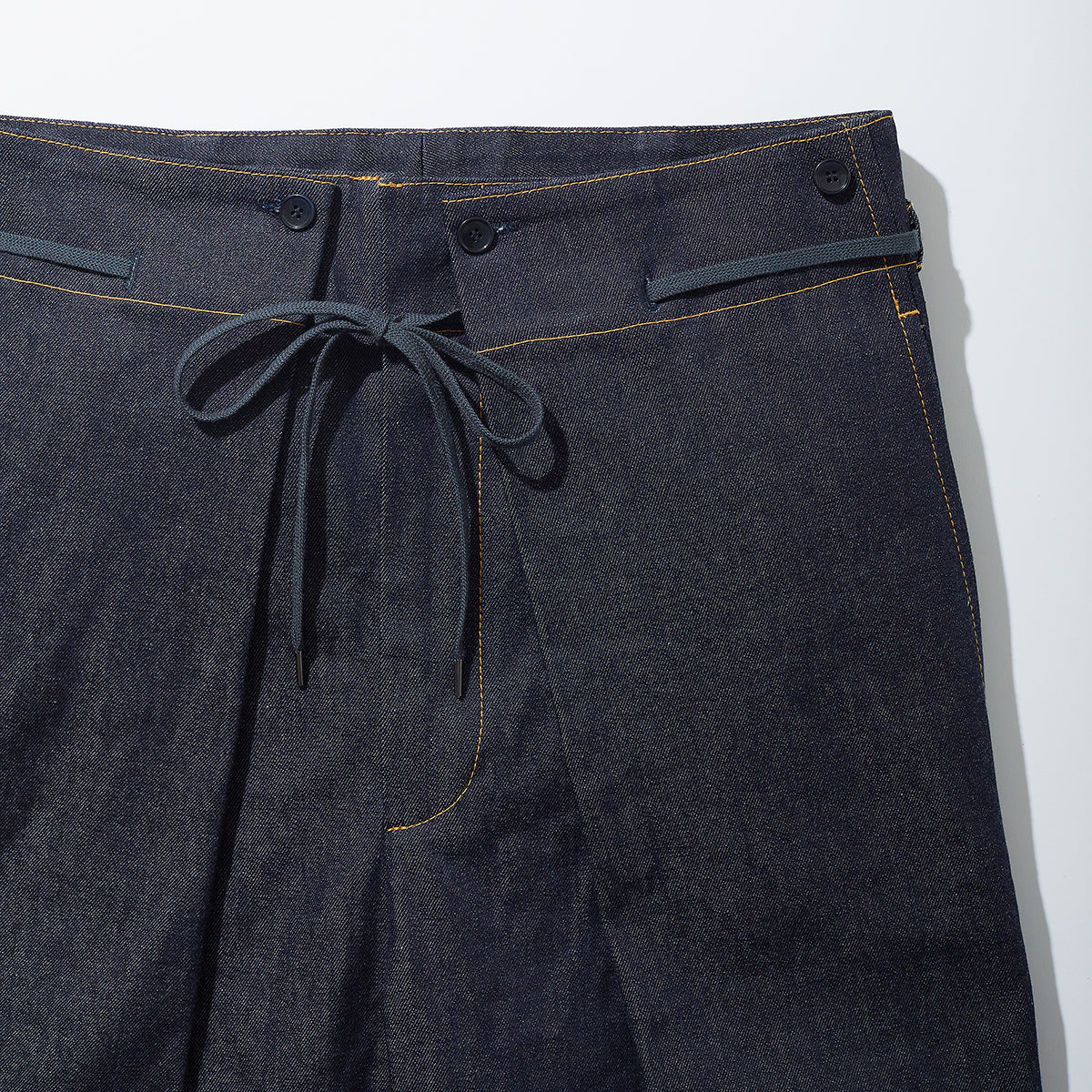 Indigo Denim Hakama Trousers