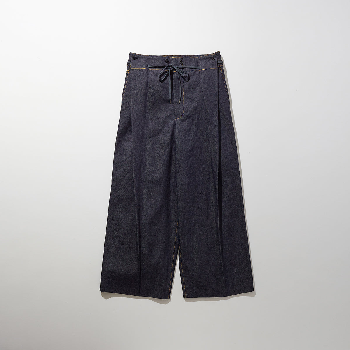 Indigo Denim Hakama Trousers