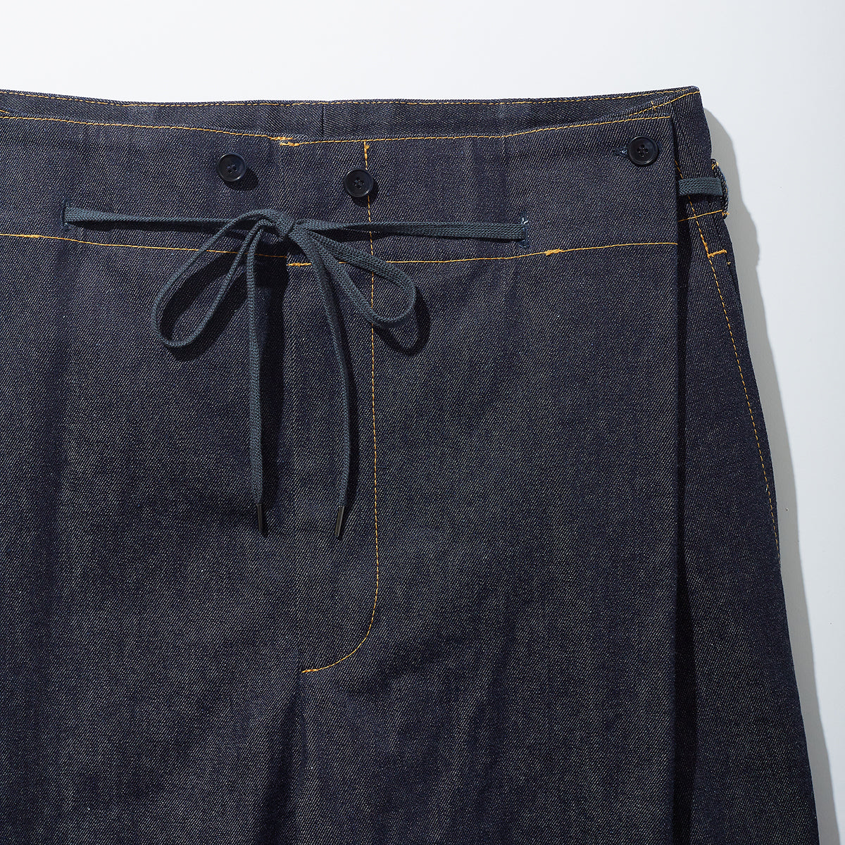 Indigo Denim Hakama Trousers