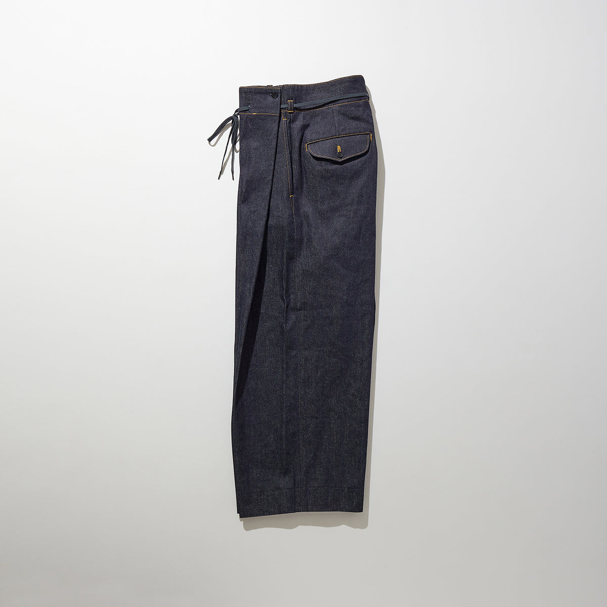 Indigo Denim Hakama Trousers