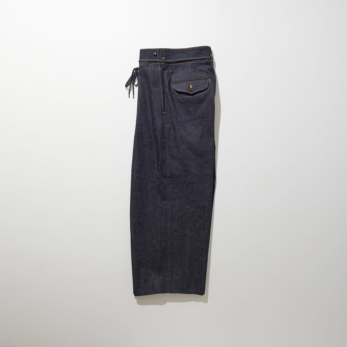 Indigo Denim Hakama Trousers