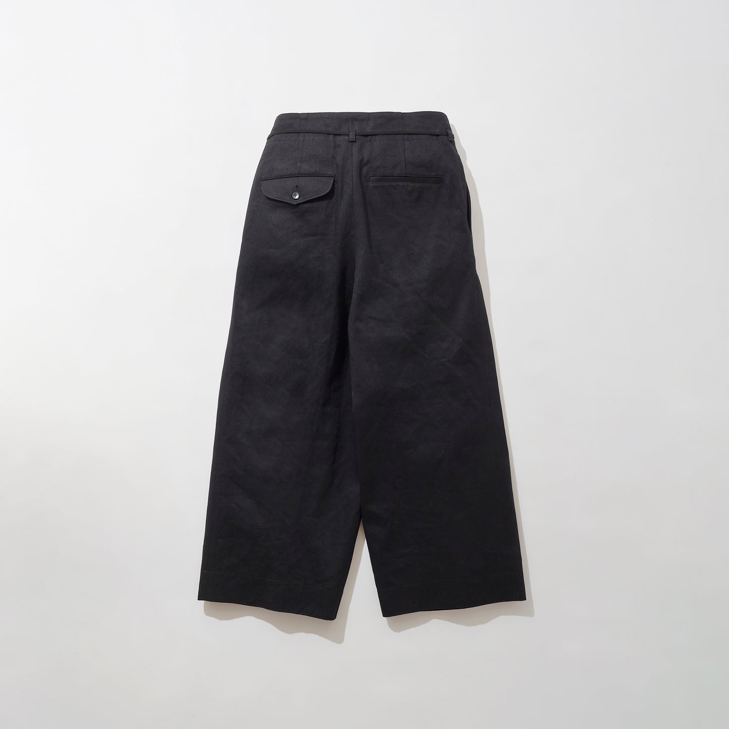 Black Denim Hakama Trousers