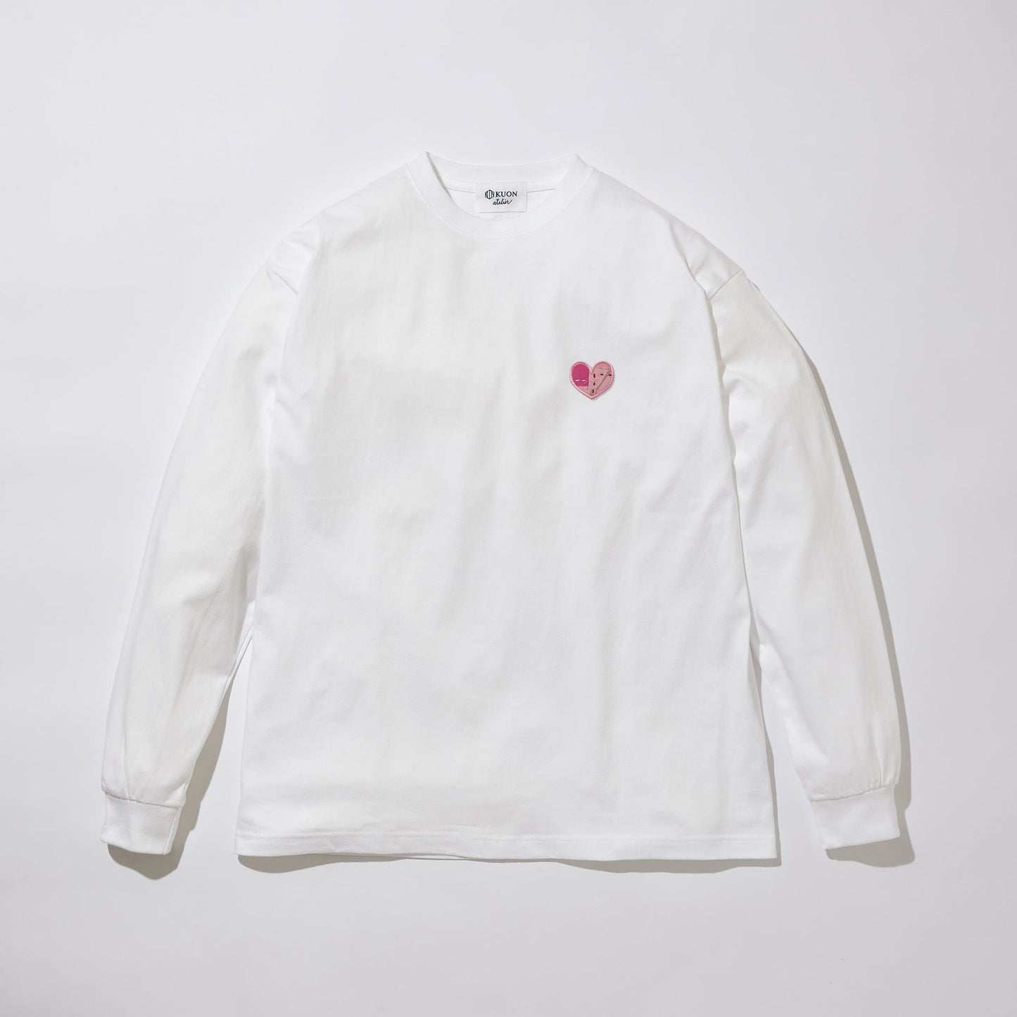 HEART PATCHWORK L/S Tee