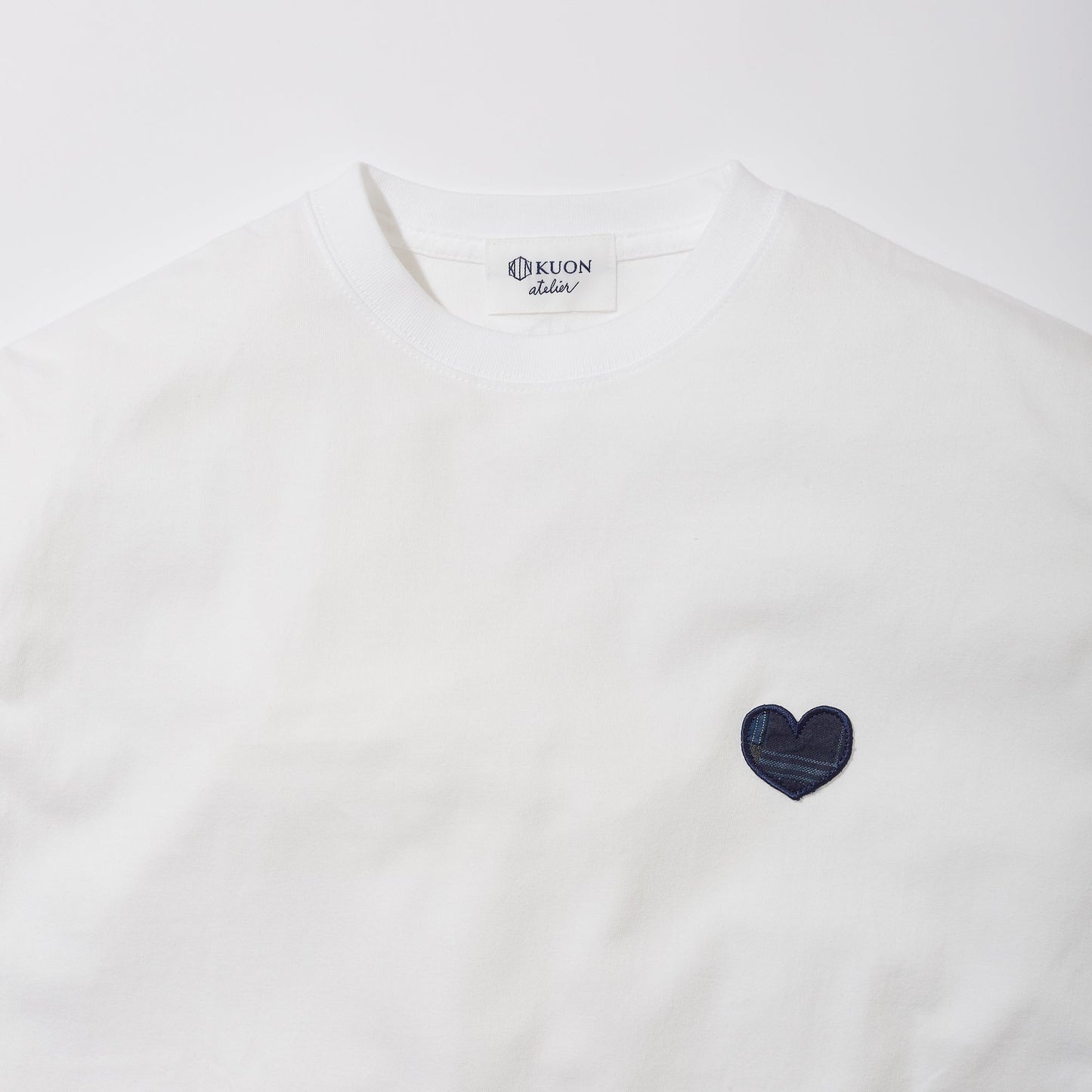 HEART PATCHWORK L/S Tee-BORO-