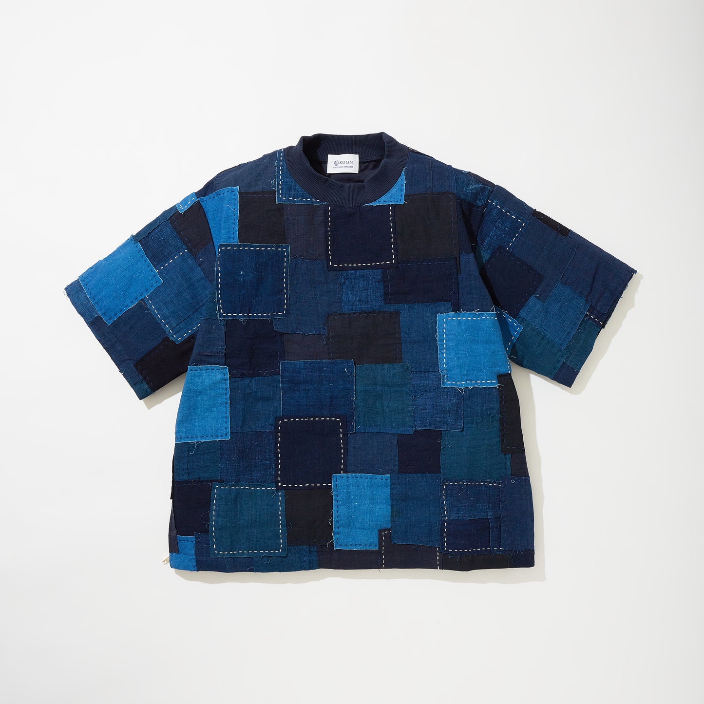 Vintage Boro Patchwork Pullover Shirt