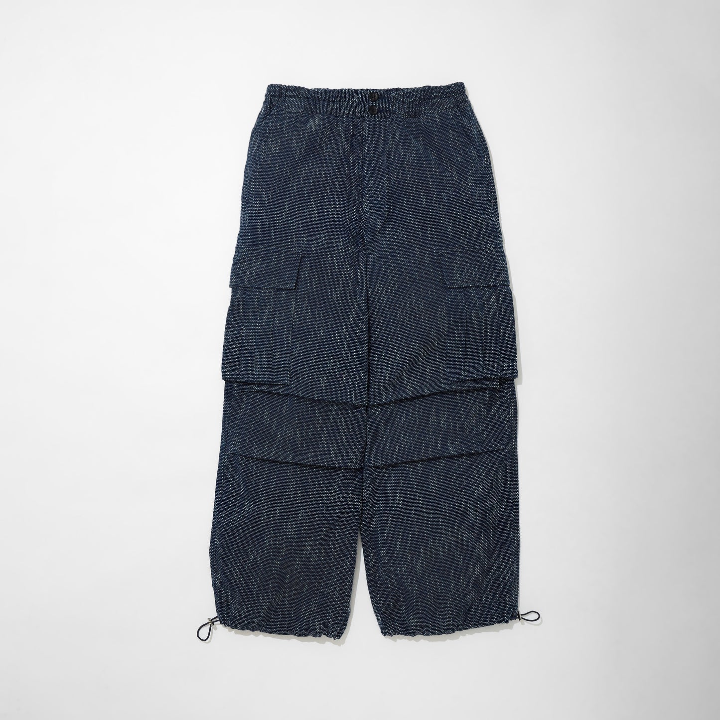 Aizome Sashiko Cargo Trousers