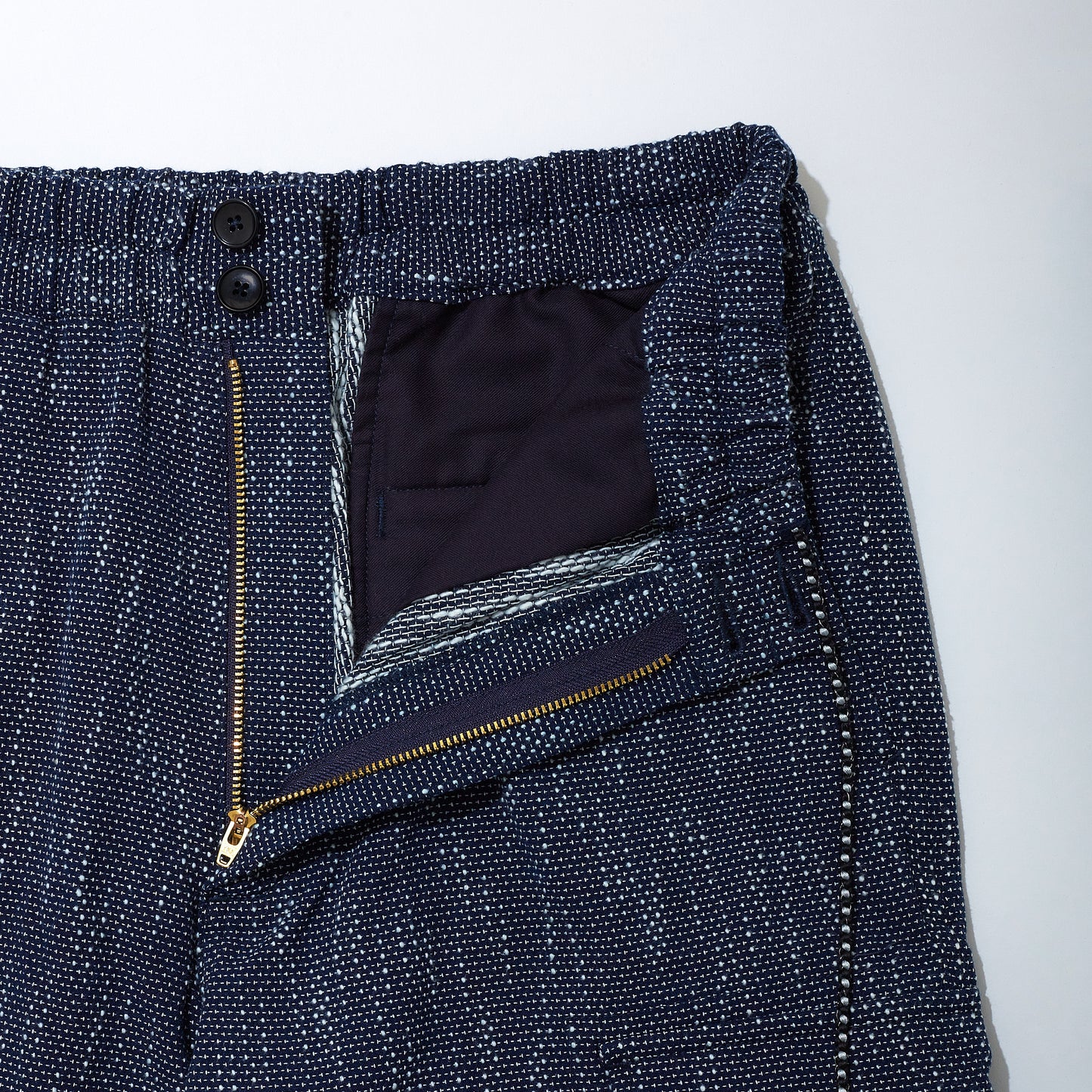 Aizome Sashiko Cargo Trousers