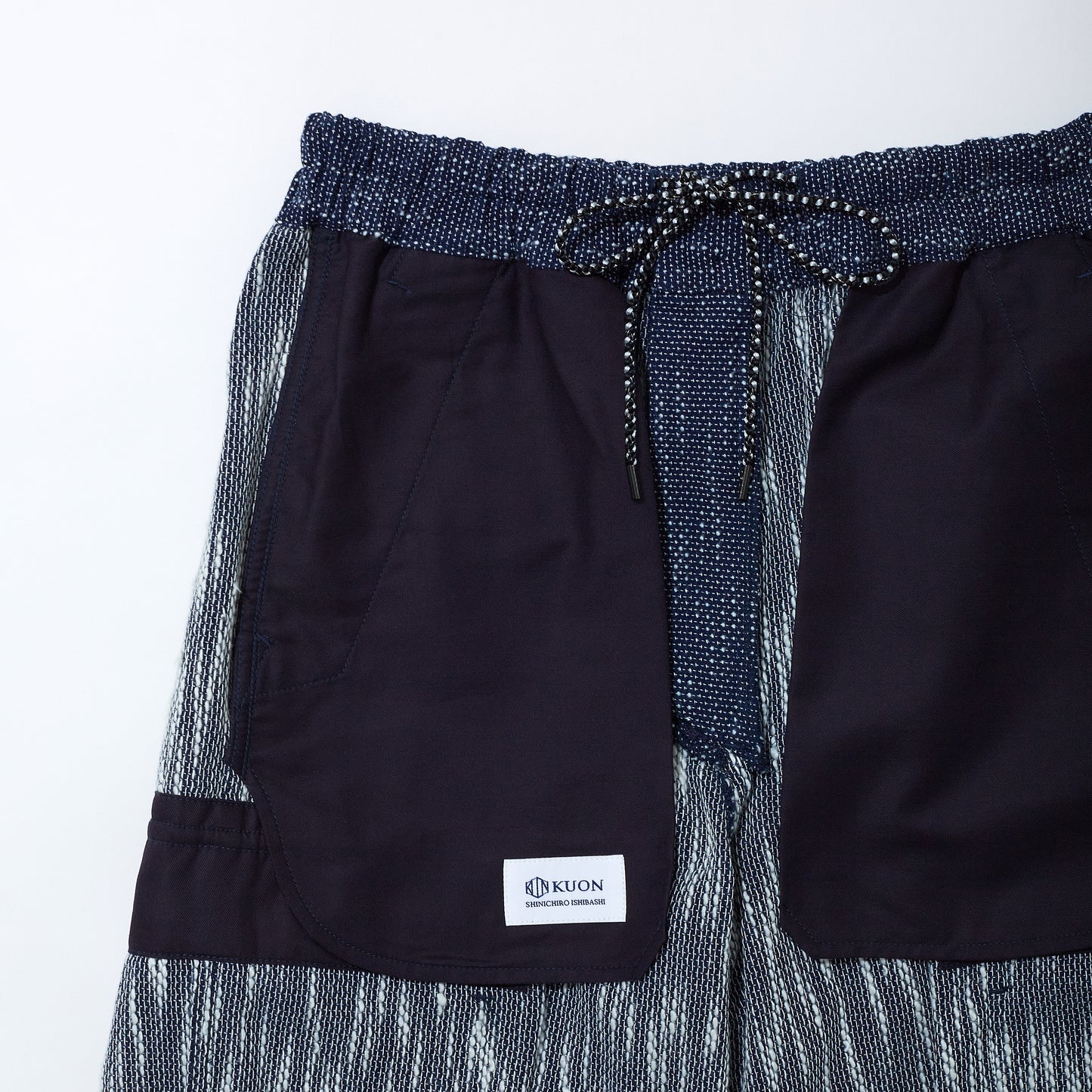 Aizome Sashiko Cargo Trousers