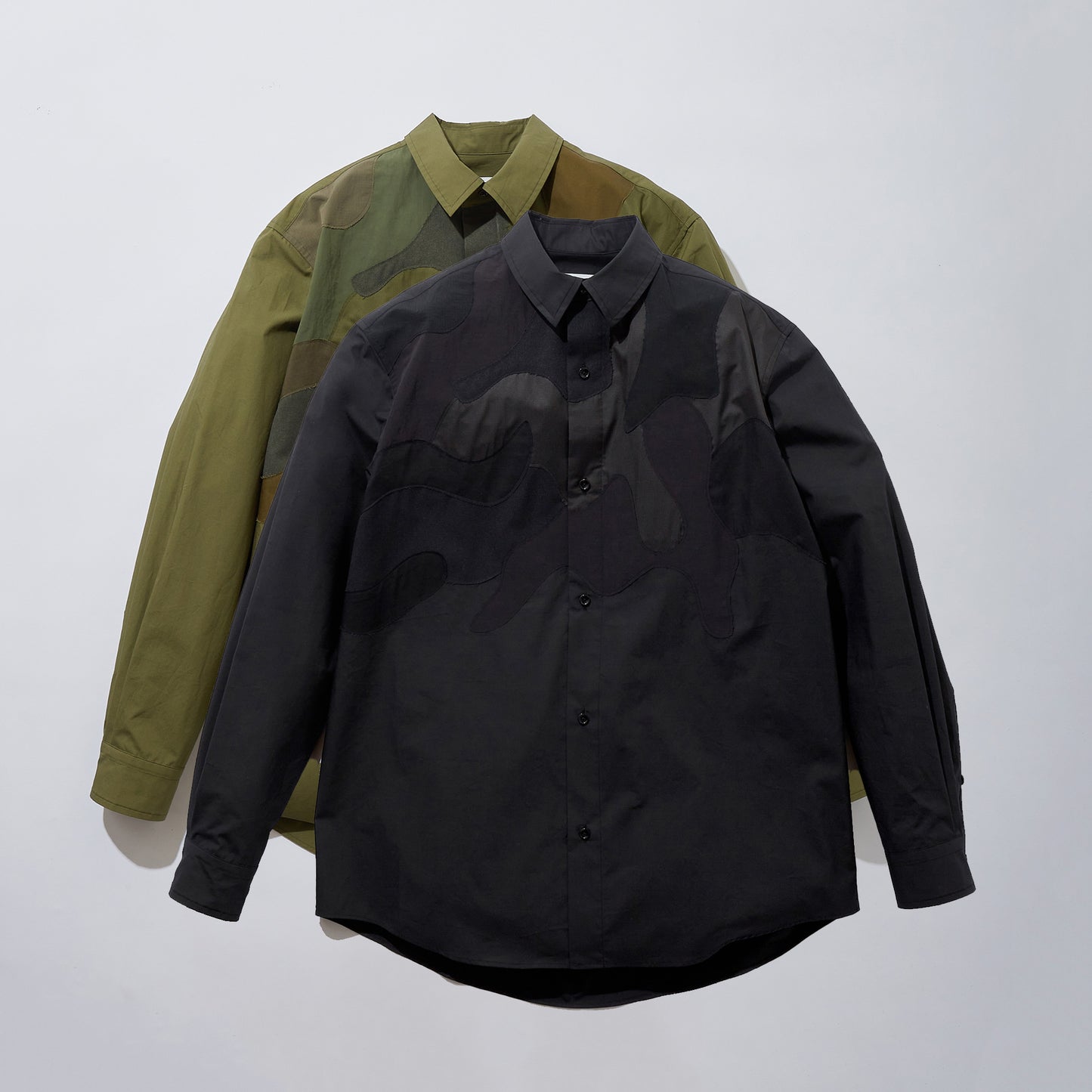 Patchwork Camo Hobo Shirt