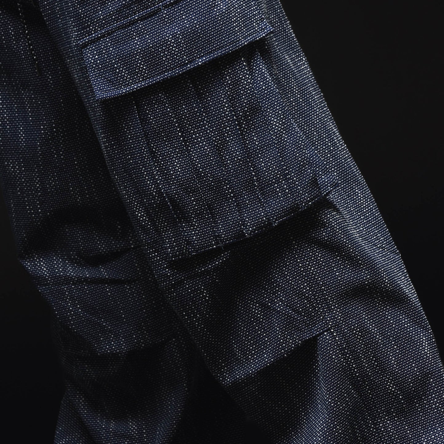 Aizome Sashiko Cargo Trousers