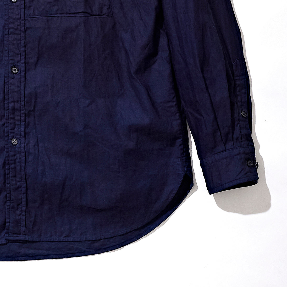 Regular Collar Shirt-AIZOME Dark-
