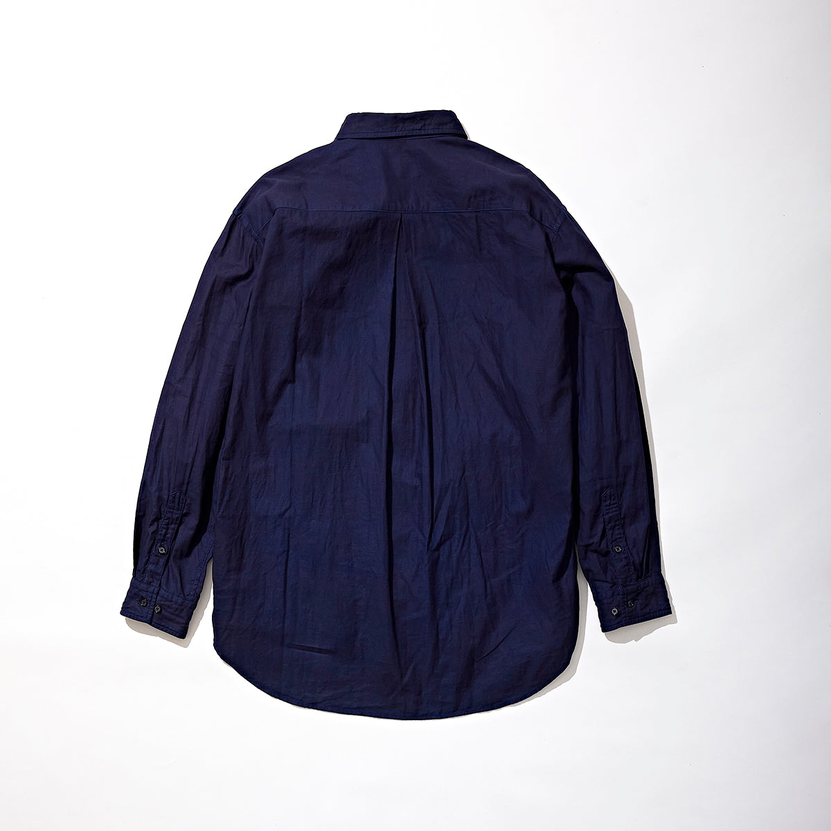 Regular Collar Shirt-AIZOME Dark-