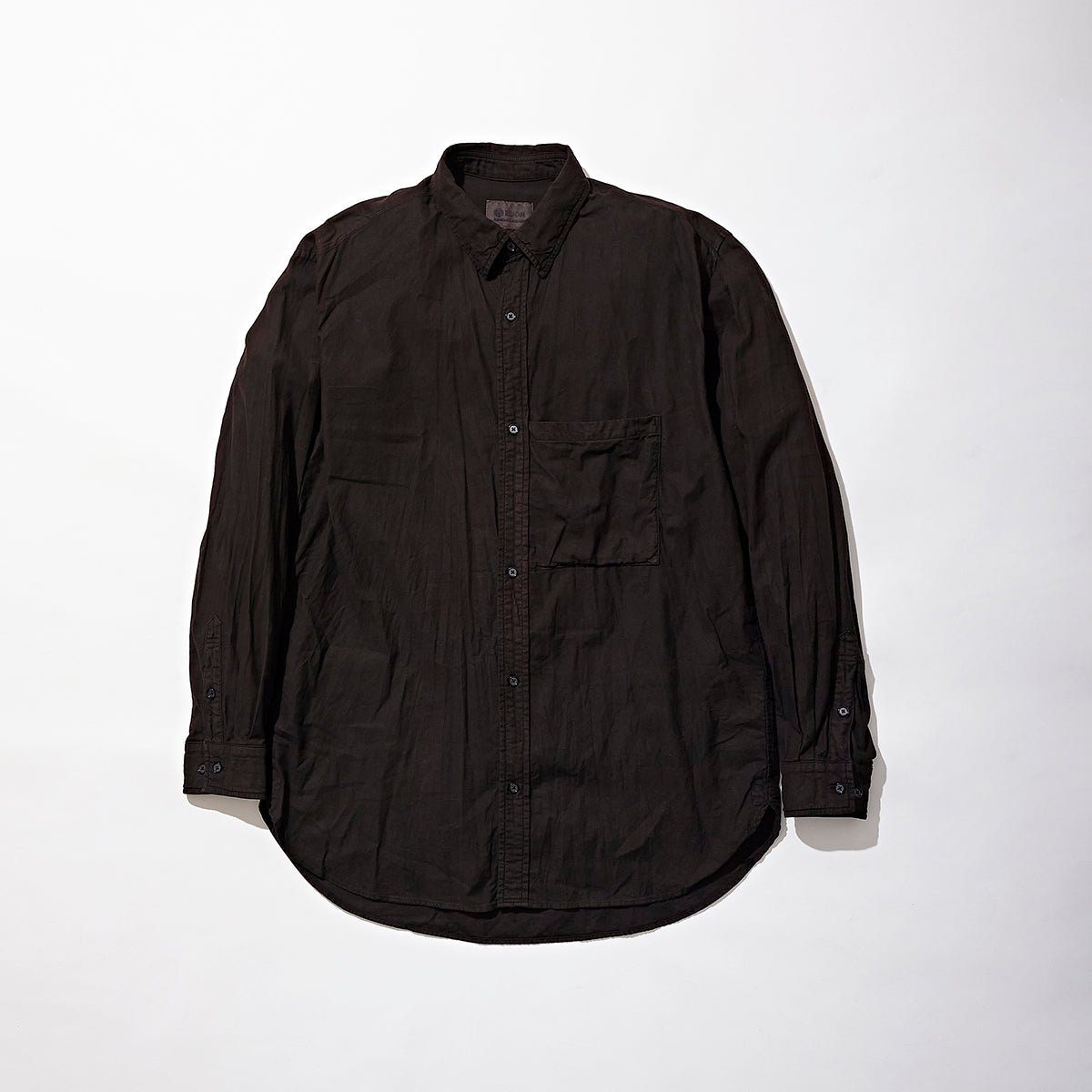 Regular Collar Shirt-DOROZOME Dark-