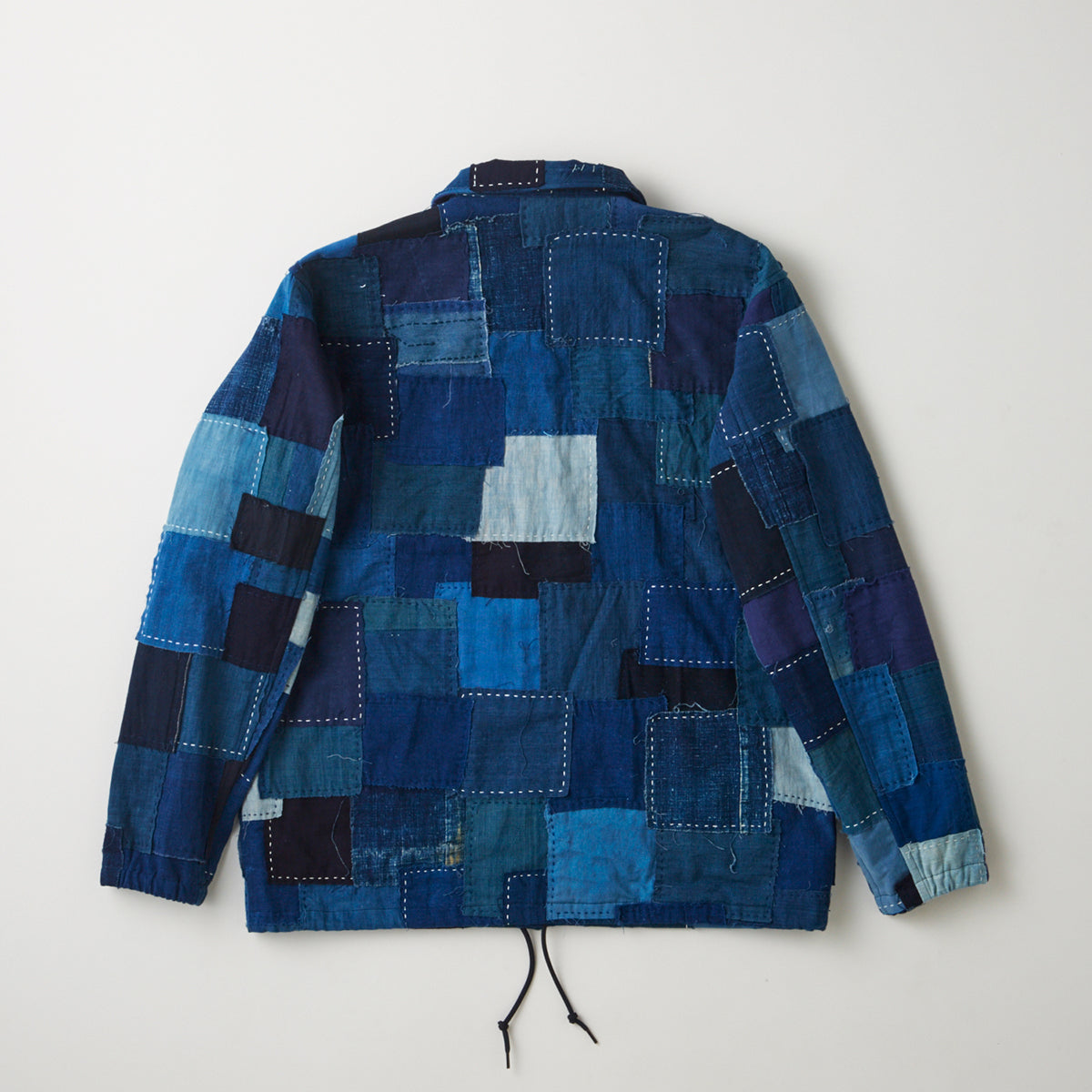 Vintage Boro Patchwork Coaches Jacket