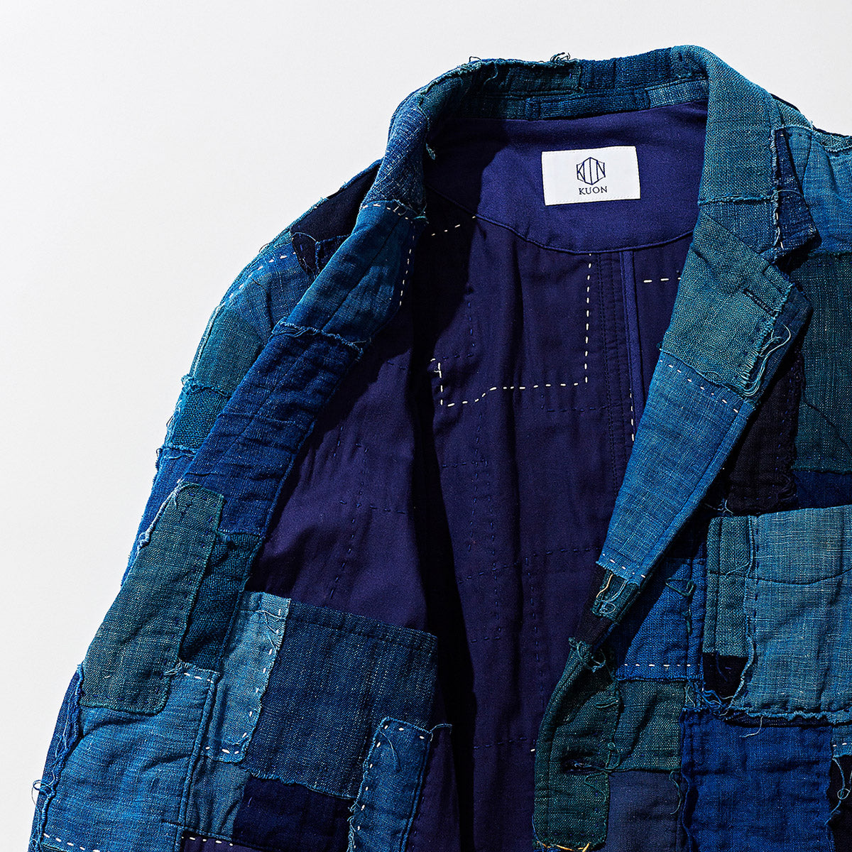 VINTAGE BORO PATCHWORK Blazer