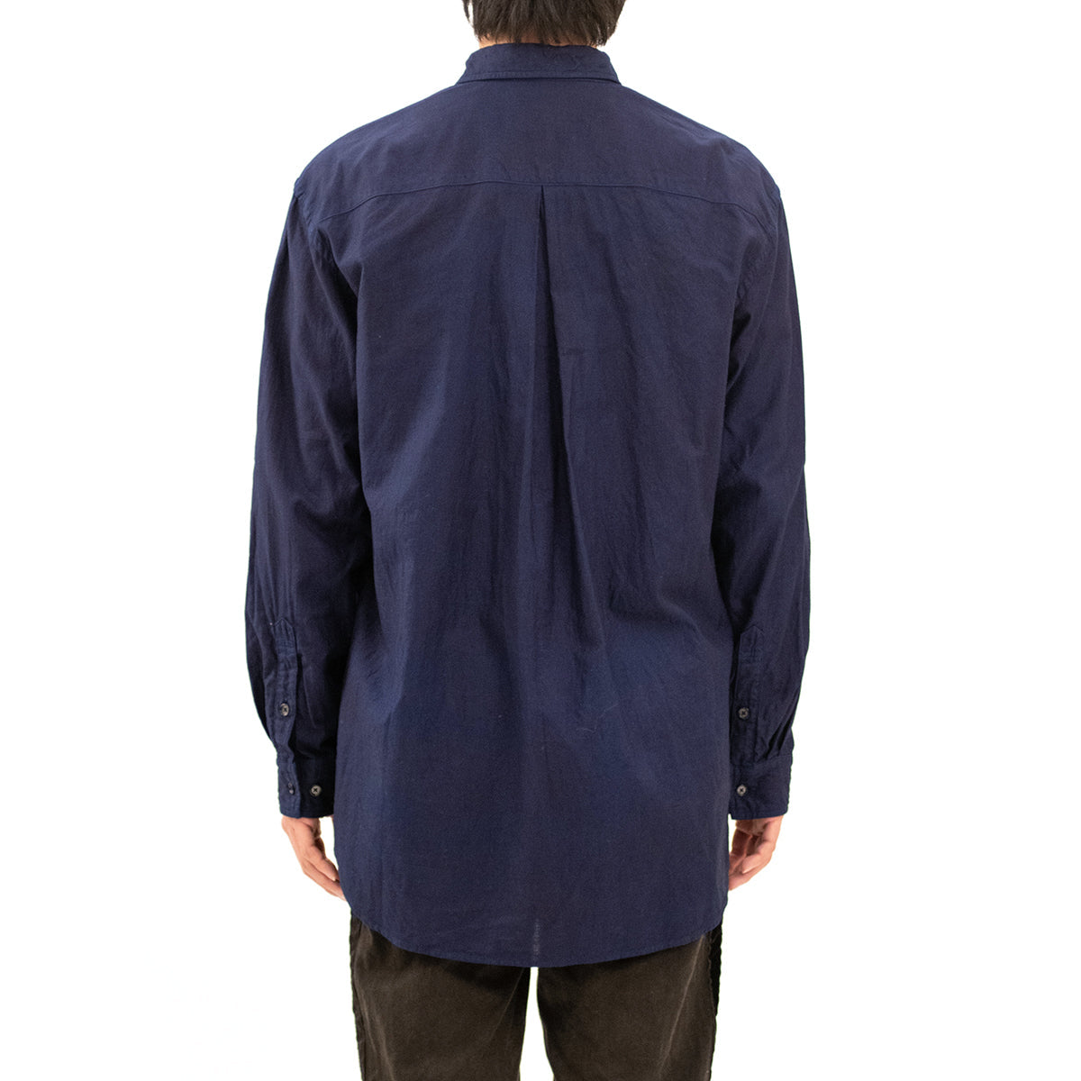 Regular Collar Shirt-AIZOME Dark-