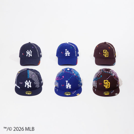 NEW ERA × SASHIKO GALS Collaboration Caps — Vol. 2 —