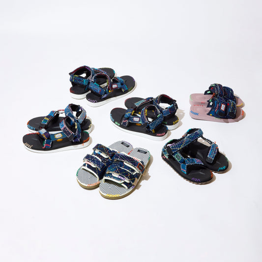 SUICOKE Sandals Customized by Sashiko Gals — Vol.4  —