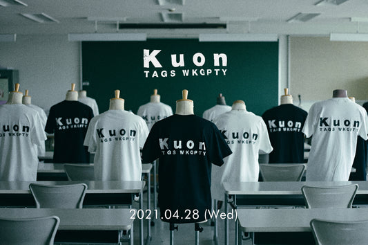 [KUON×TAGS WKGPTY] 1st Collection "Stay Gold"