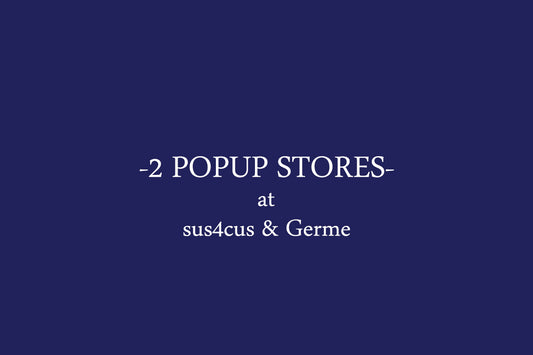 [KUON Pop-Up Stores] in sus4cus Osaka ＆ Germe Chiba