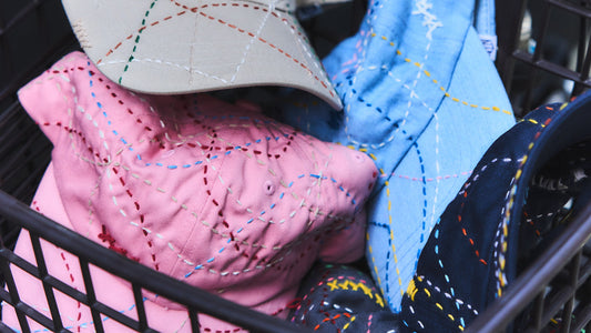 "Sashiko Cap" is back in stock!