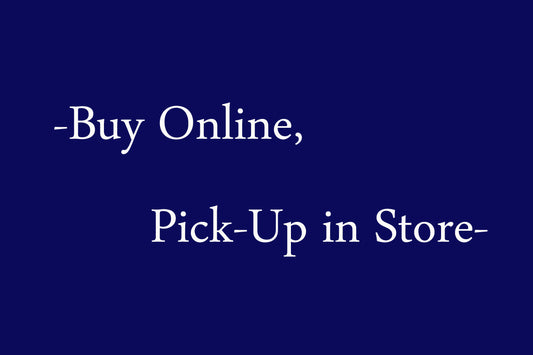 "In store pick-up" is now available.