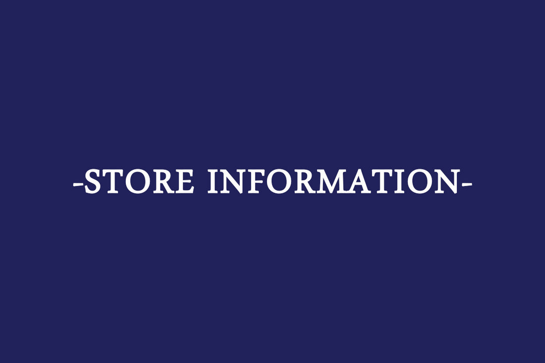 [Information] Business hours for the holiday season