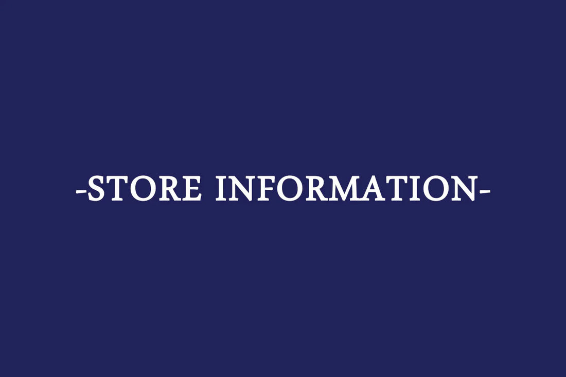 ［Information］Business hours for the holiday season