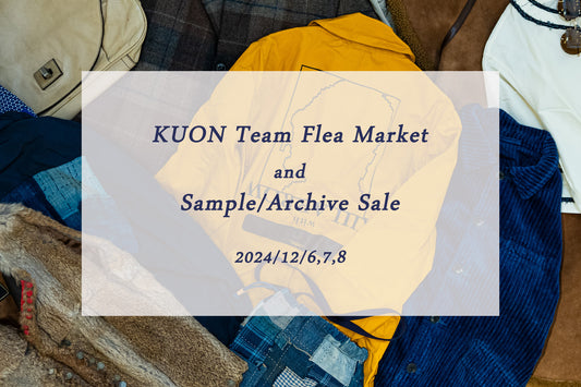 KUON Sample/Archive Sale + Staff Flea Market