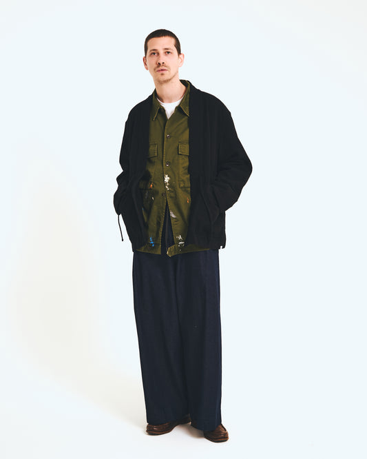 Indigo Denim Hakama Trousers