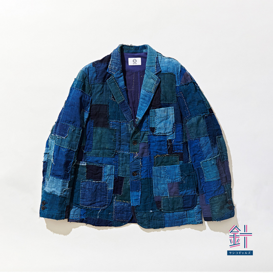 VINTAGE BORO PATCHWORK Blazer