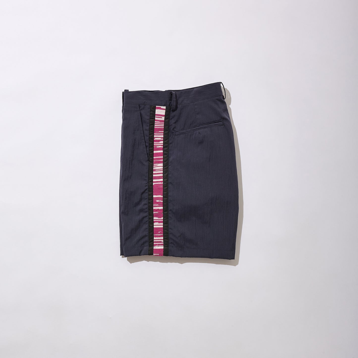 Salt Shrunk Nylon Shorts-Sakiori-
