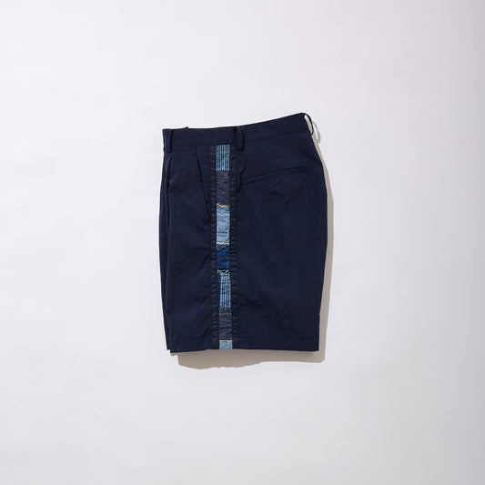 Salt Shrunk Nylon Shorts-Boro-